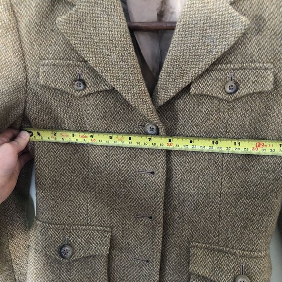 Ralph Lauren (Blue Label) Italy Wool-Alpaca Tweed Jacket - Heritage Field Style - Picture 10 of 12